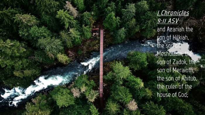 Picture 04 - 1 Chronicles 9:11 ASV Desktop Wallpaper - and Azariah the son of Hilkiah, the son of - Desktop Bible Verse Wallpaper