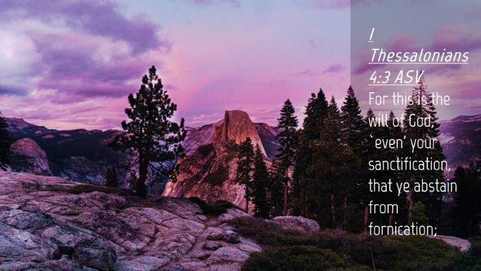 Picture 04 - 1 Thessalonians 4:3 ASV Desktop Wallpaper - For this is the will of God, `even' your - Desktop Bible Verse Wallpaper