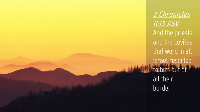 Picture 04 - 2 Chronicles 11:13 ASV Desktop Wallpaper - And the priests and the Levites that were in all - Desktop Bible Verse Wallpaper