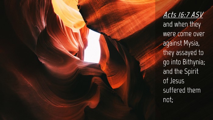 Picture 04 - Acts 16:7 ASV Desktop Wallpaper - and when they were come over against Mysia, they - Desktop Bible Verse Wallpaper
