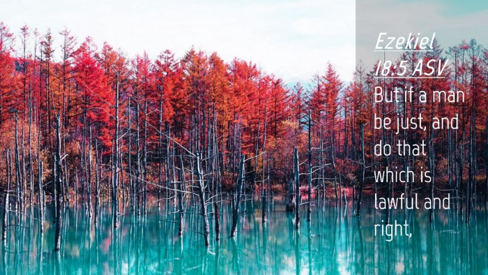 Picture 04 - Ezekiel 18:5 ASV Desktop Wallpaper - But if a man be just, and do that which is lawful - Desktop Bible Verse Wallpaper