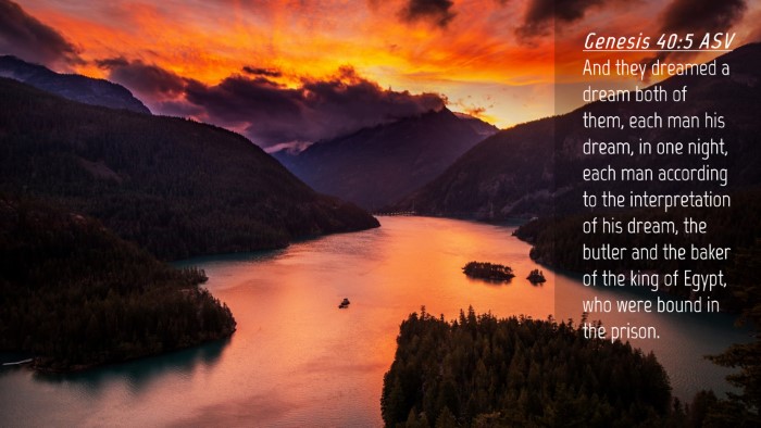 Picture 04 - Genesis 40:5 ASV Desktop Wallpaper - And they dreamed a dream both of them, each man - Desktop Bible Verse Wallpaper