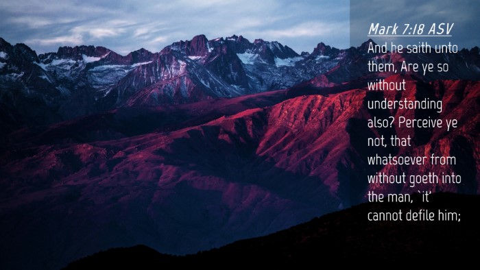 Picture 04 - Mark 7:18 ASV Desktop Wallpaper - And he saith unto them, Are ye so without - Desktop Bible Verse Wallpaper