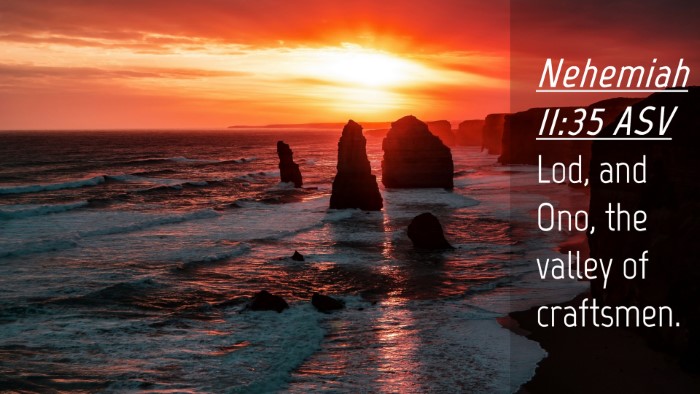 Picture 04 - Nehemiah 11:35 ASV Desktop Wallpaper - Lod, and Ono, the valley of - Desktop Bible Verse Wallpaper