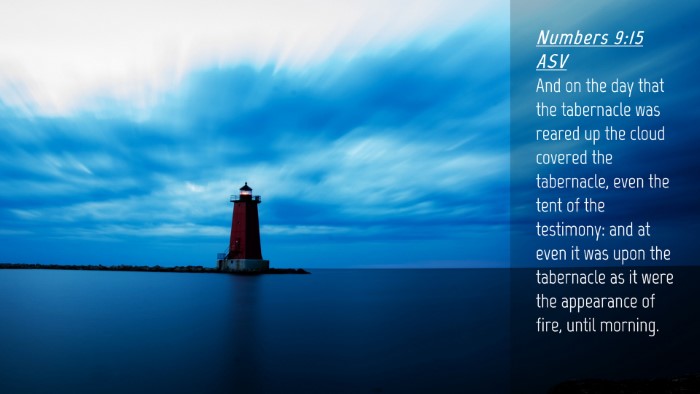 Picture 04 - Numbers 9:15 ASV Desktop Wallpaper - And on the day that the tabernacle was reared up - Desktop Bible Verse Wallpaper
