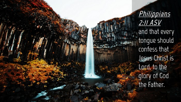 Picture 04 - Philippians 2:11 ASV Desktop Wallpaper - and that every tongue should confess that Jesus - Desktop Bible Verse Wallpaper