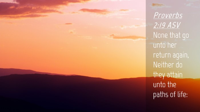Picture 04 - Proverbs 2:19 ASV Desktop Wallpaper - None that go unto her return again, Neither do - Desktop Bible Verse Wallpaper