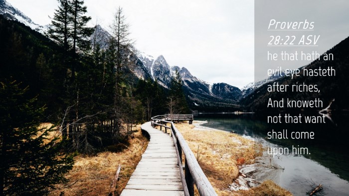 Picture 04 - Proverbs 28:22 ASV Desktop Wallpaper - he that hath an evil eye hasteth after riches, - Desktop Bible Verse Wallpaper