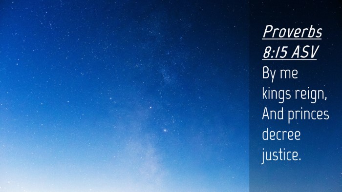 Picture 04 - Proverbs 8:15 ASV Desktop Wallpaper - By me kings reign, And princes decree - Desktop Bible Verse Wallpaper