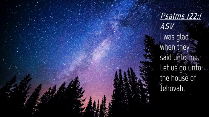 Picture 04 - Psalms 122:1 ASV Desktop Wallpaper - I was glad when they said unto me, Let us go unto - Desktop Bible Verse Wallpaper