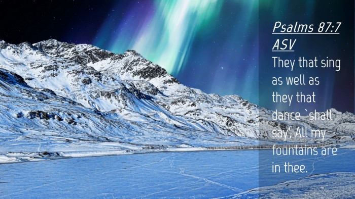 Picture 04 - Psalms 87:7 ASV Desktop Wallpaper - They that sing as well as they that dance `shall - Desktop Bible Verse Wallpaper