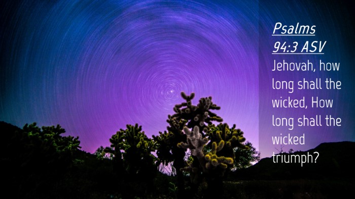 Picture 04 - Psalms 94:3 ASV Desktop Wallpaper - Jehovah, how long shall the wicked, How long - Desktop Bible Verse Wallpaper