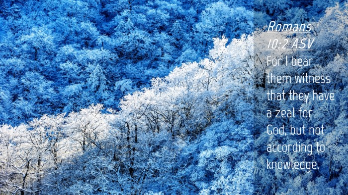 Picture 04 - Romans 10:2 ASV Desktop Wallpaper - For I bear them witness that they have a zeal for - Desktop Bible Verse Wallpaper