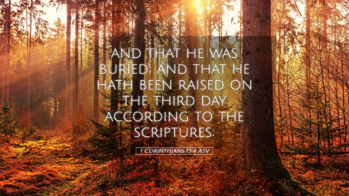 Picture 05 - 1 Corinthians 15:4 ASV Desktop Wallpaper - and that he was buried; and that he hath been - Desktop Bible Verse Wallpaper