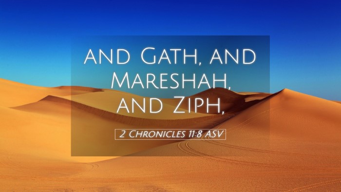 Picture 05 - 2 Chronicles 11:8 ASV Desktop Wallpaper - and Gath, and Mareshah, and - Desktop Bible Verse Wallpaper