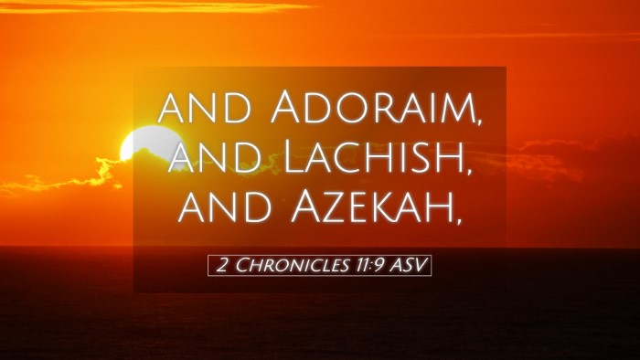 Picture 05 - 2 Chronicles 11:9 ASV Desktop Wallpaper - and Adoraim, and Lachish, and - Desktop Bible Verse Wallpaper