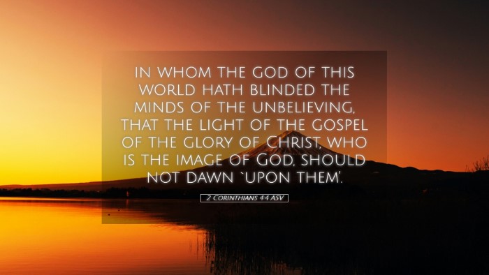 Picture 05 - 2 Corinthians 4:4 ASV Desktop Wallpaper - in whom the god of this world hath blinded the - Desktop Bible Verse Wallpaper