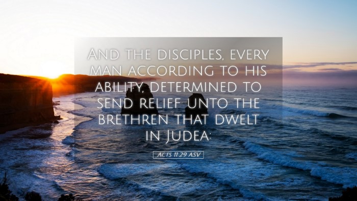 Picture 05 - Acts 11:29 ASV Desktop Wallpaper - And the disciples, every man according to his - Desktop Bible Verse Wallpaper