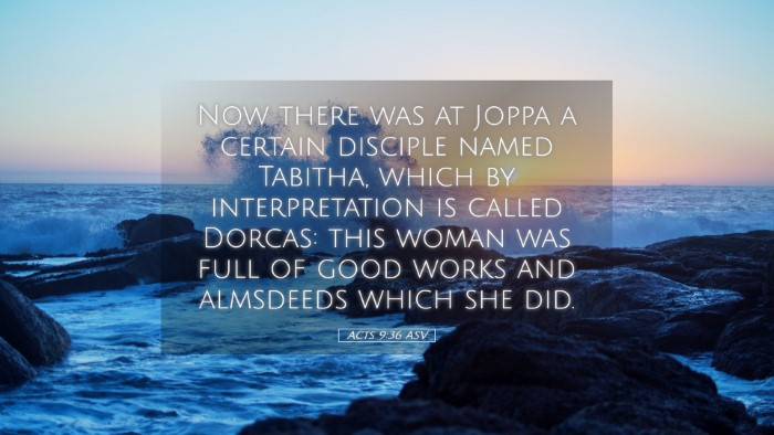 Picture 05 - Acts 9:36 ASV Desktop Wallpaper - Now there was at Joppa a certain disciple named - Desktop Bible Verse Wallpaper