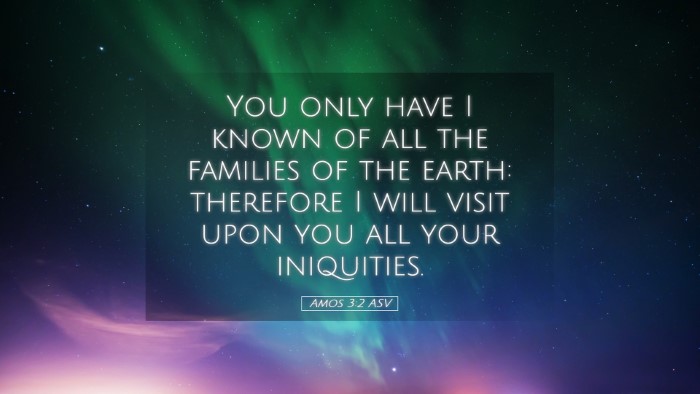 Picture 05 - Amos 3:2 ASV Desktop Wallpaper - You only have I known of all the families of the - Desktop Bible Verse Wallpaper