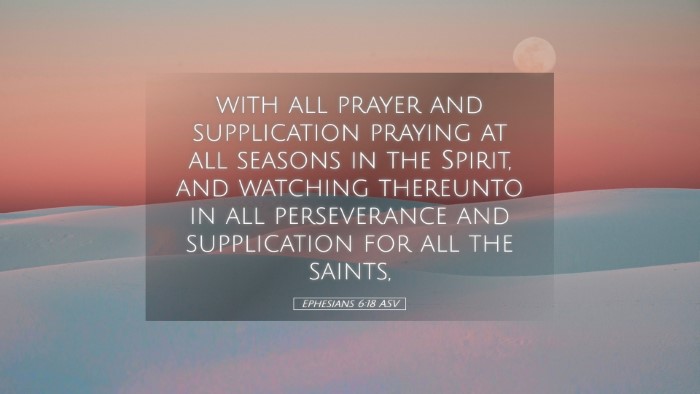 Picture 05 - Ephesians 6:18 ASV Desktop Wallpaper - with all prayer and supplication praying at all - Desktop Bible Verse Wallpaper