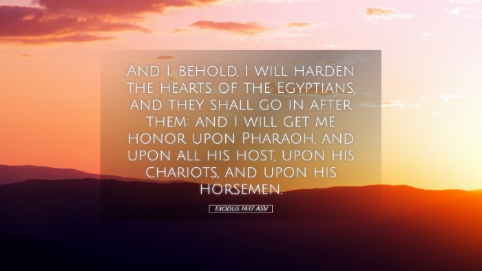 Picture 05 - Exodus 14:17 ASV Desktop Wallpaper - And I, behold, I will harden the hearts of the - Desktop Bible Verse Wallpaper