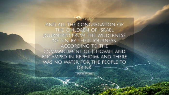 Picture 05 - Exodus 17:1 ASV Desktop Wallpaper - And all the congregation of the children of - Desktop Bible Verse Wallpaper