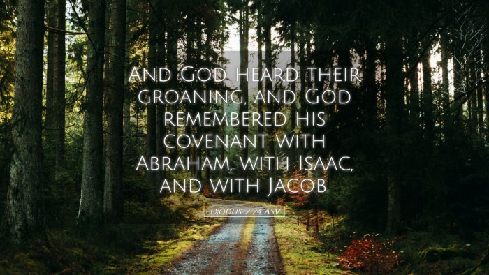 Picture 05 - Exodus 2:24 ASV Desktop Wallpaper - And God heard their groaning, and God remembered - Desktop Bible Verse Wallpaper