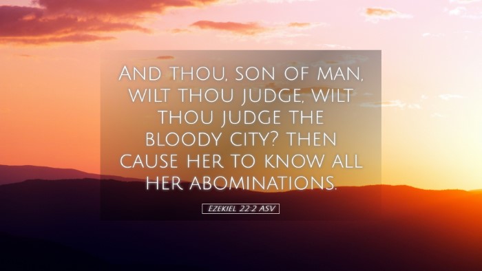 Picture 05 - Ezekiel 22:2 ASV Desktop Wallpaper - And thou, son of man, wilt thou judge, wilt thou - Desktop Bible Verse Wallpaper