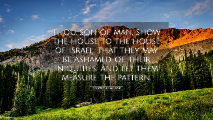 Picture 05 - Ezekiel 43:10 ASV Desktop Wallpaper - Thou, son of man, show the house to the house of - Desktop Bible Verse Wallpaper
