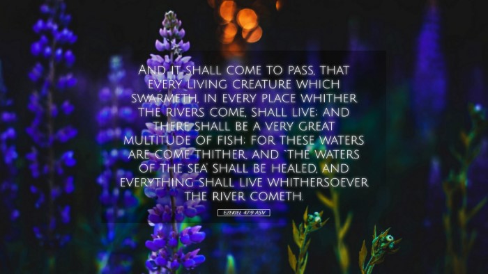 Picture 05 - Ezekiel 47:9 ASV Desktop Wallpaper - And it shall come to pass, that every living - Desktop Bible Verse Wallpaper
