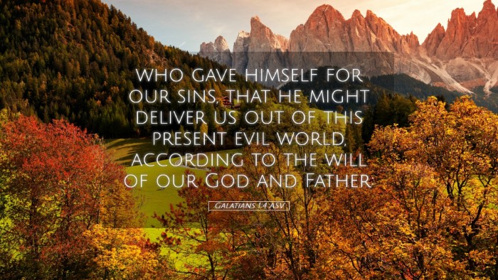 Picture 05 - Galatians 1:4 ASV Desktop Wallpaper - who gave himself for our sins, that he might - Desktop Bible Verse Wallpaper