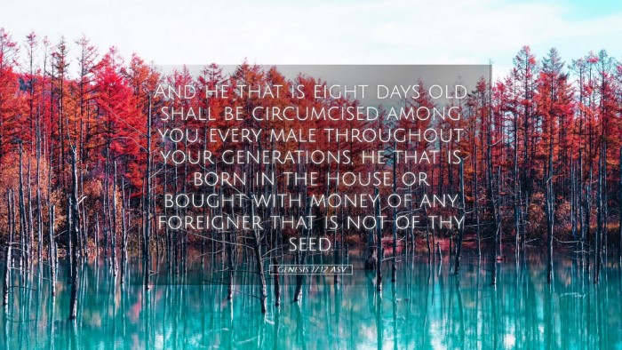 Picture 05 - Genesis 17:12 ASV Desktop Wallpaper - And he that is eight days old shall be - Desktop Bible Verse Wallpaper