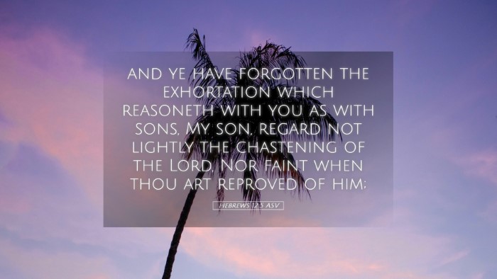 Picture 05 - Hebrews 12:5 ASV Desktop Wallpaper - and ye have forgotten the exhortation which - Desktop Bible Verse Wallpaper