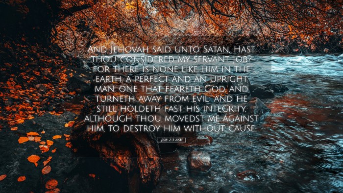 Picture 05 - Job 2:3 ASV Desktop Wallpaper - And Jehovah said unto Satan, Hast thou considered - Desktop Bible Verse Wallpaper