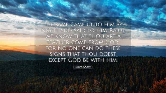 Picture 05 - John 3:2 ASV Desktop Wallpaper - the same came unto him by night, and said to him, - Desktop Bible Verse Wallpaper