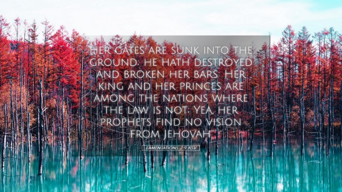 Picture 05 - Lamentations 2:9 ASV Desktop Wallpaper - Her gates are sunk into the ground; he hath - Desktop Bible Verse Wallpaper