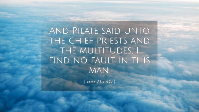 Picture 05 - Luke 23:4 ASV Desktop Wallpaper - And Pilate said unto the chief priests and the - Desktop Bible Verse Wallpaper