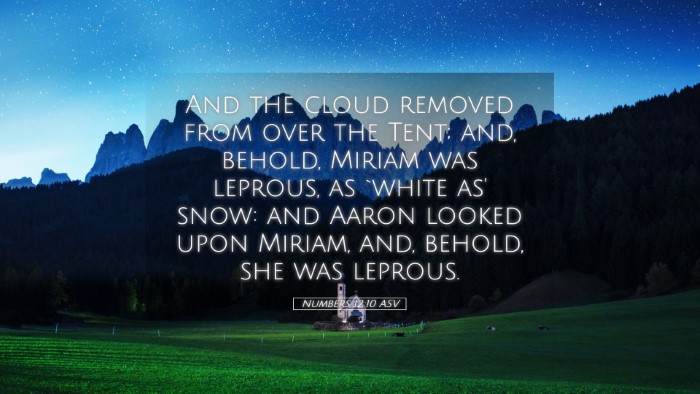 Picture 05 - Numbers 12:10 ASV Desktop Wallpaper - And the cloud removed from over the Tent; and, - Desktop Bible Verse Wallpaper