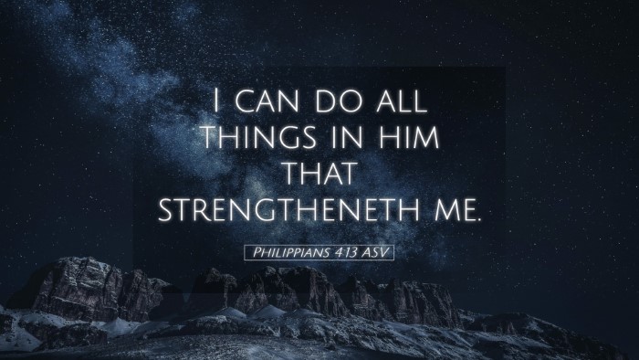 Picture 05 - Philippians 4:13 ASV Desktop Wallpaper - I can do all things in him that strengtheneth - Desktop Bible Verse Wallpaper