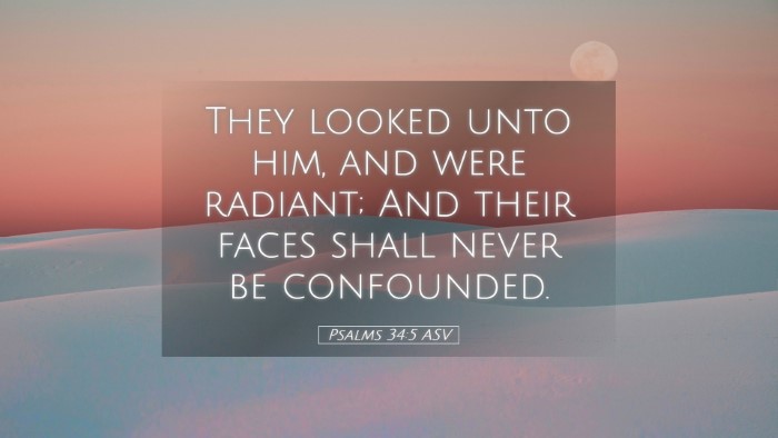 Picture 05 - Psalms 34:5 ASV Desktop Wallpaper - They looked unto him, and were radiant; And their - Desktop Bible Verse Wallpaper