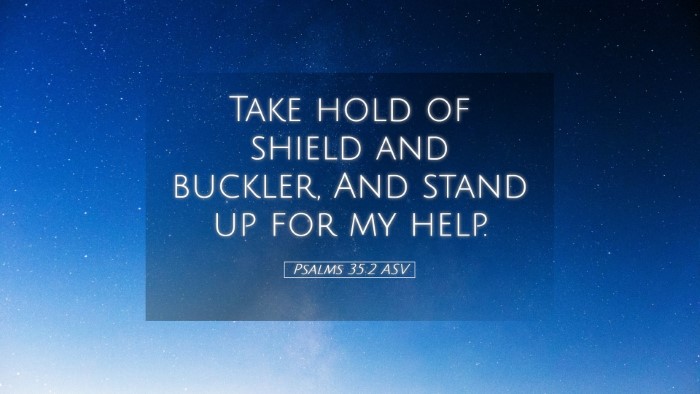 Picture 05 - Psalms 35:2 ASV Desktop Wallpaper - Take hold of shield and buckler, And stand up for - Desktop Bible Verse Wallpaper