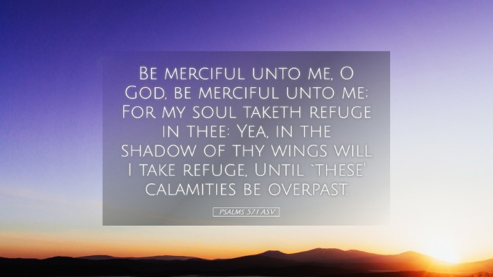 Picture 05 - Psalms 57:1 ASV Desktop Wallpaper - Be merciful unto me, O God, be merciful unto me; - Desktop Bible Verse Wallpaper