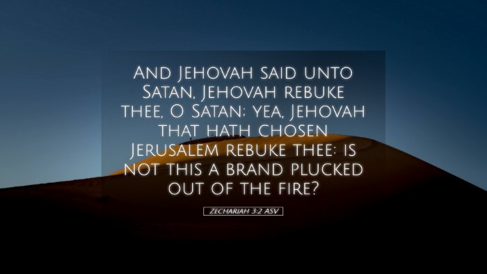 Picture 05 - Zechariah 3:2 ASV Desktop Wallpaper - And Jehovah said unto Satan, Jehovah rebuke thee, - Desktop Bible Verse Wallpaper