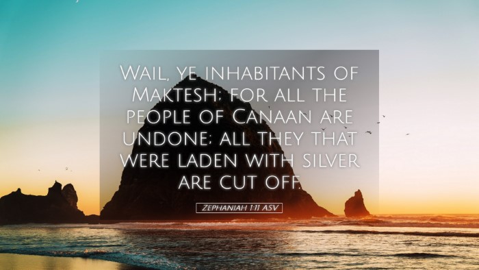 Picture 05 - Zephaniah 1:11 ASV Desktop Wallpaper - Wail, ye inhabitants of Maktesh; for all the - Desktop Bible Verse Wallpaper