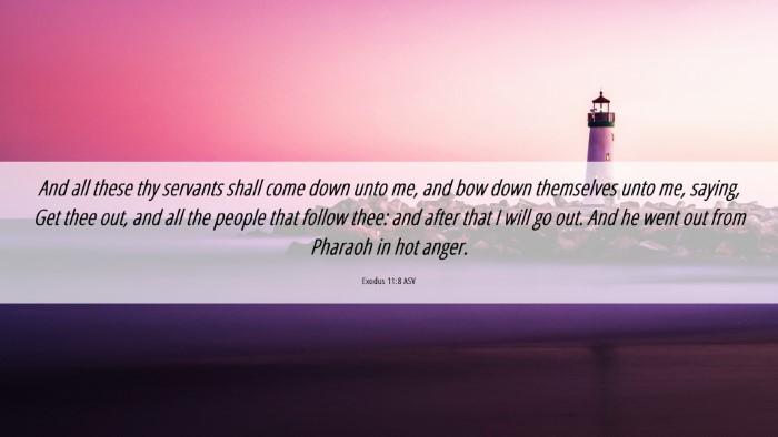 Picture 06 - Exodus 11:8 ASV Desktop Wallpaper - And all these thy servants shall come down unto - Desktop Bible Verse Wallpaper