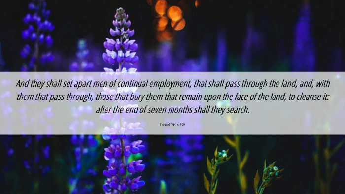 Picture 06 - Ezekiel 39:14 ASV Desktop Wallpaper - And they shall set apart men of continual - Desktop Bible Verse Wallpaper