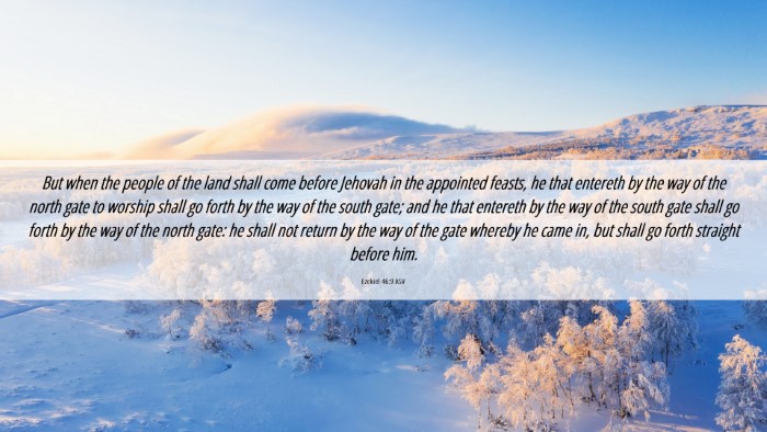 Picture 06 - Ezekiel 46:9 ASV Desktop Wallpaper - But when the people of the land shall come before - Desktop Bible Verse Wallpaper