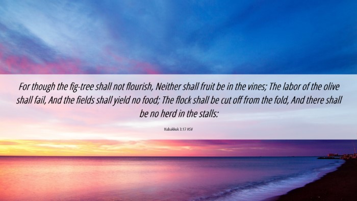 Picture 06 - Habakkuk 3:17 ASV Desktop Wallpaper - For though the fig-tree shall not flourish, - Desktop Bible Verse Wallpaper