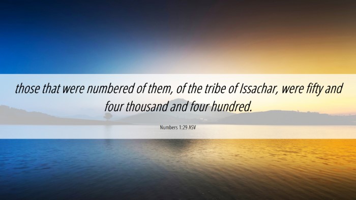 Picture 06 - Numbers 1:29 ASV Desktop Wallpaper - those that were numbered of them, of the tribe of - Desktop Bible Verse Wallpaper